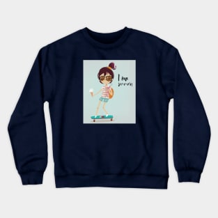 I love summer! Crewneck Sweatshirt